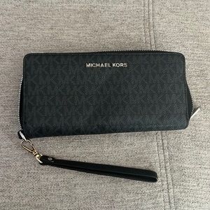 Black MK wristlet